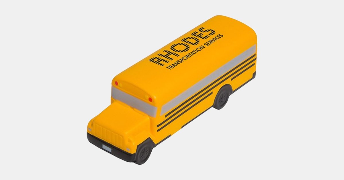 Stress Ball School Bus