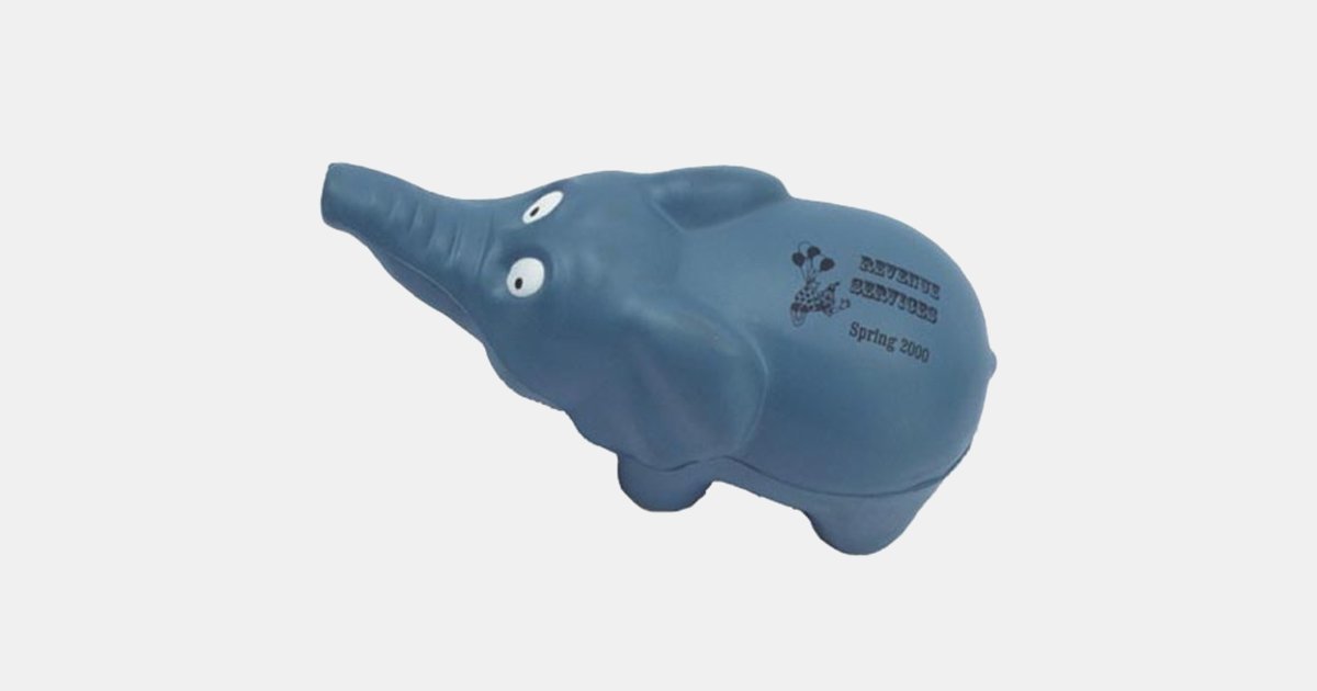 Elephant cheap stress ball