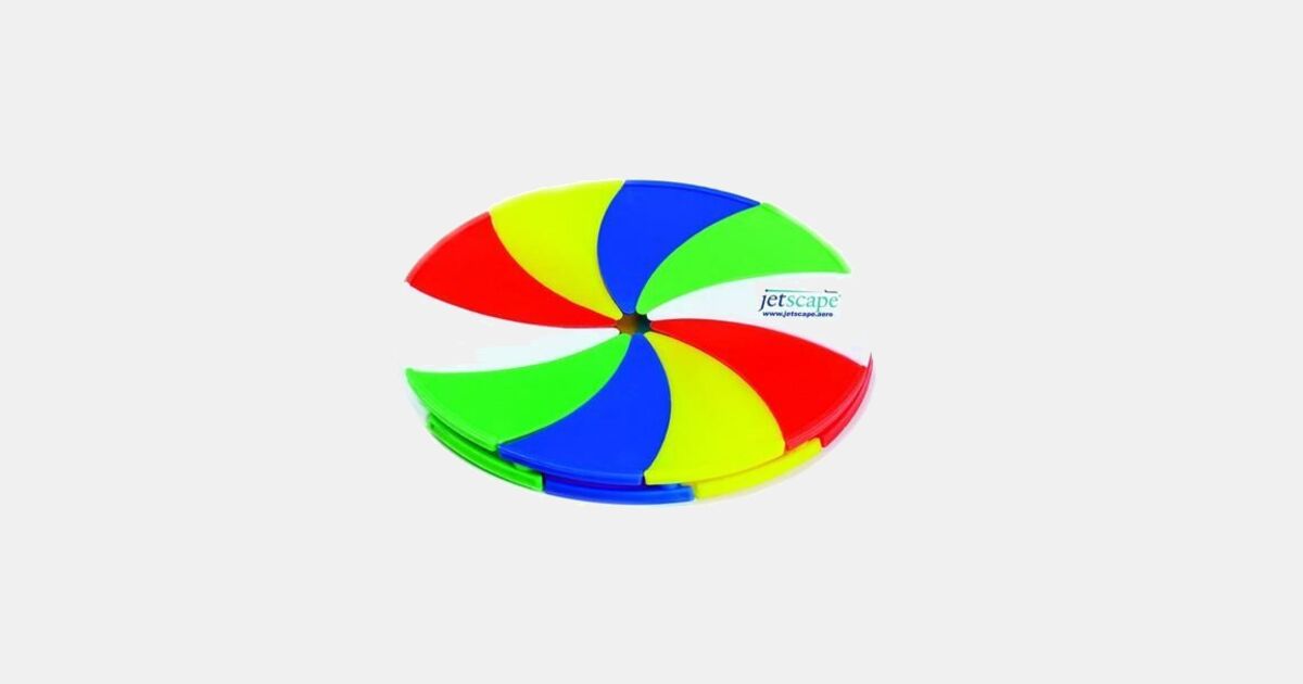 The Incredible Expanding Flying Disc Toy with your logo