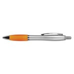 The Silver Grenada Pen - Orange