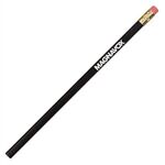 Thrifty Pencil with Pink Eraser - Black