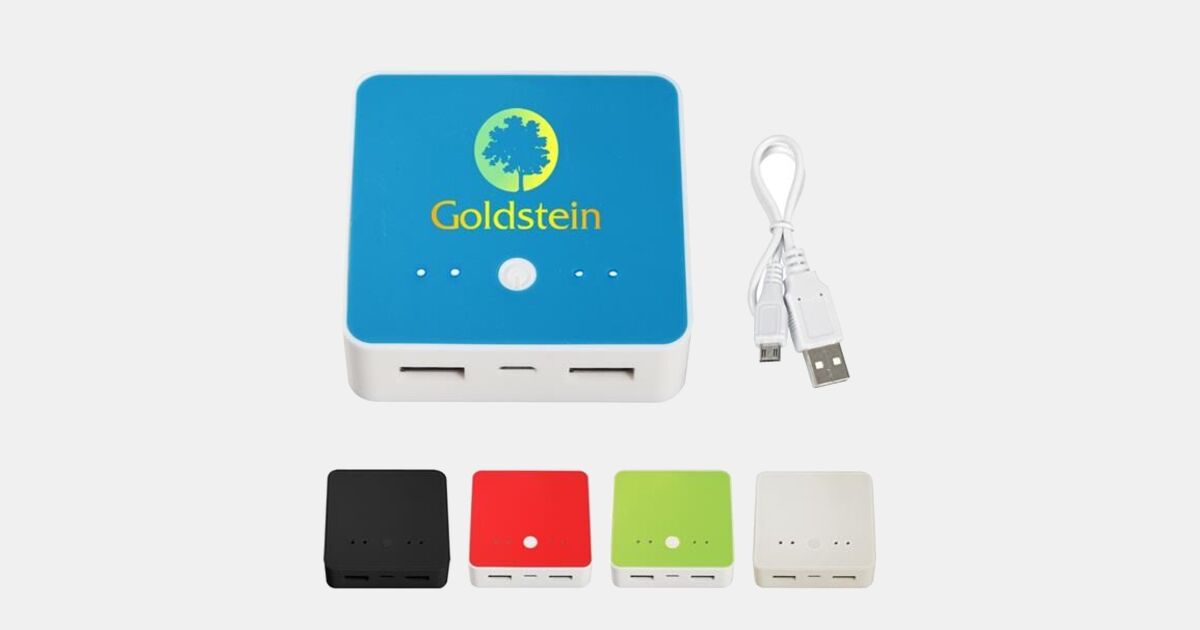 Printed Ul Listed Power Up Power Bank with your logo