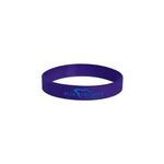 USA Screen Printed Silicone Bracelet - Navy Blue