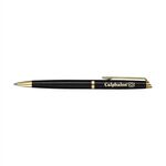 Waterman Hemisphere Ballpoint - Blue Ink - Black - Gold Trim