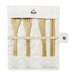 Zero-Waste Bamboo Utensil Kit -  