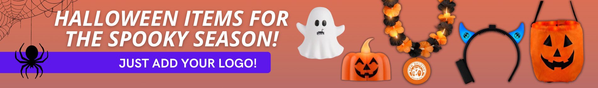 custom logo halloween items