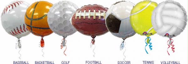 Custom Balloons | Sports Balloons | Mini Sport Balls at Mini Throw Balls.